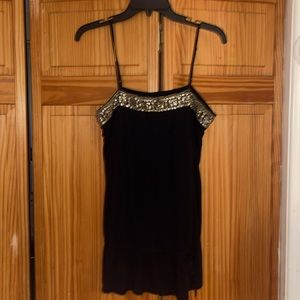 Xhilaration Sequin Tank Top L